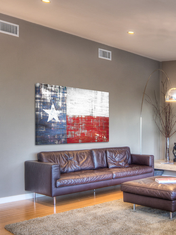 "Texas" Fine Art Canvas Print, 18"x12"
