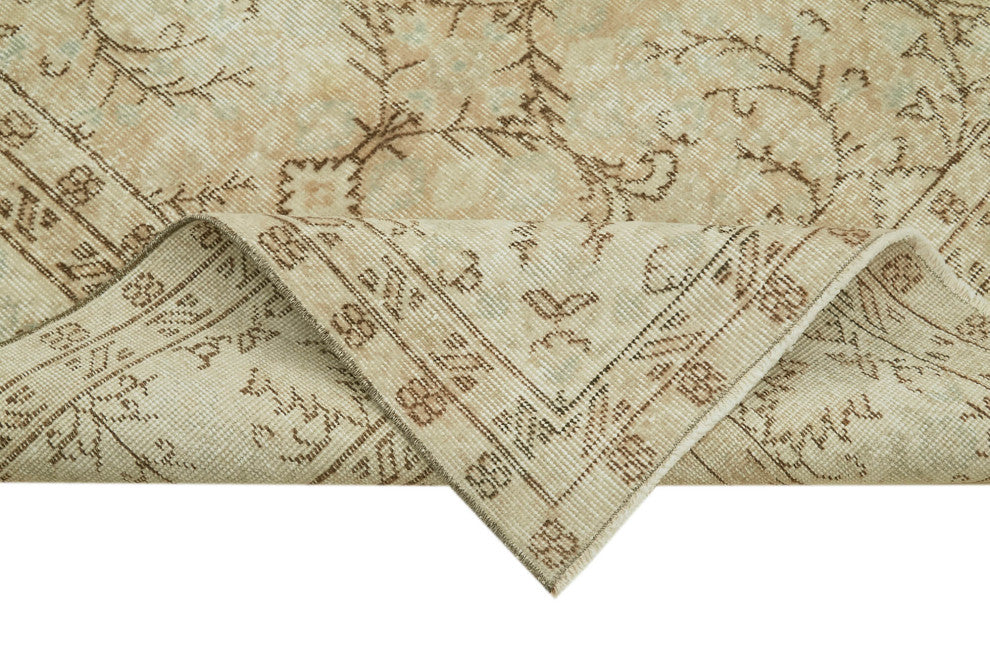 Rug N Carpet - Handwoven Oriental 6' 9'' x 10' 5'' Antique Wool Area Rug