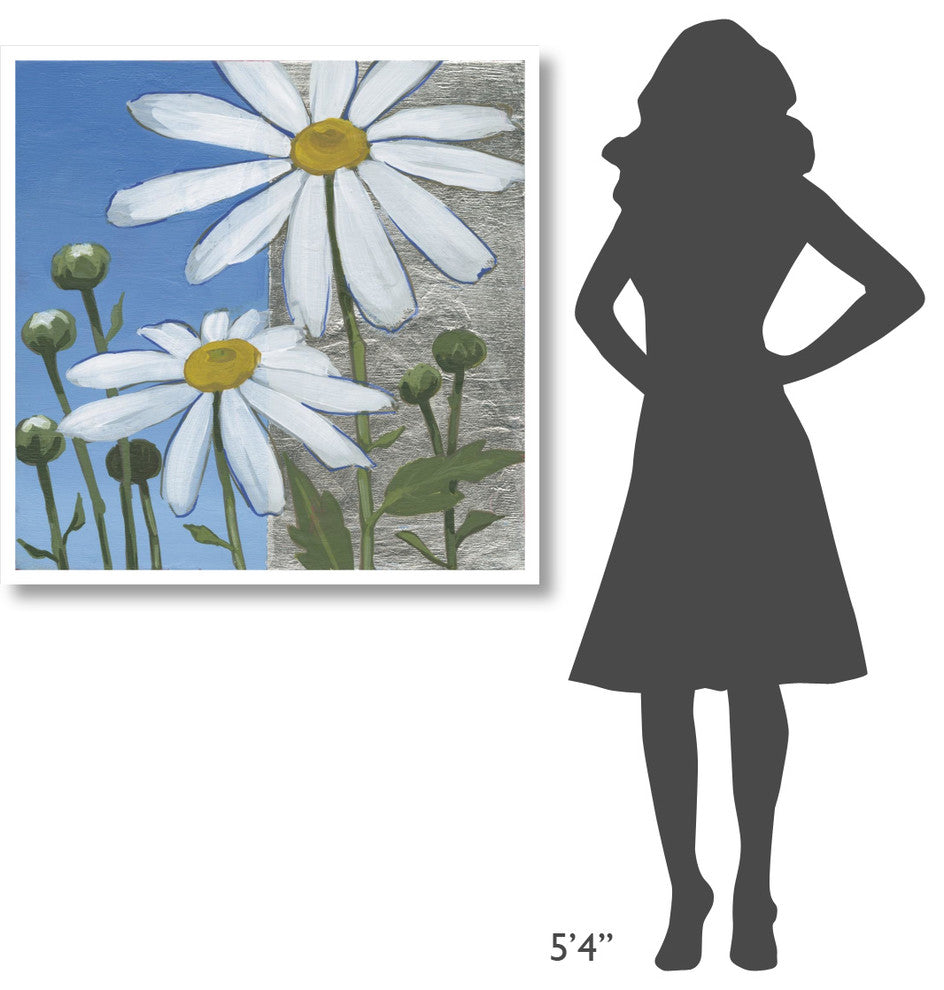 "Summer Garden I" Digital Paper Print by Kathrine Lovell, 38"x38"