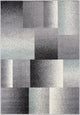5'x8" Gray Modern Geometric Area Rug