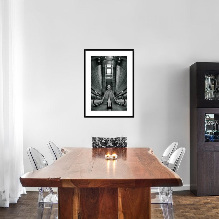 "Underground" Framed Digital Print by Semir Catovic, 28"x38"