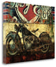 "Bike Route 66 II" By Eric Yang, Giclee Print on Gallery Wrap Canvas