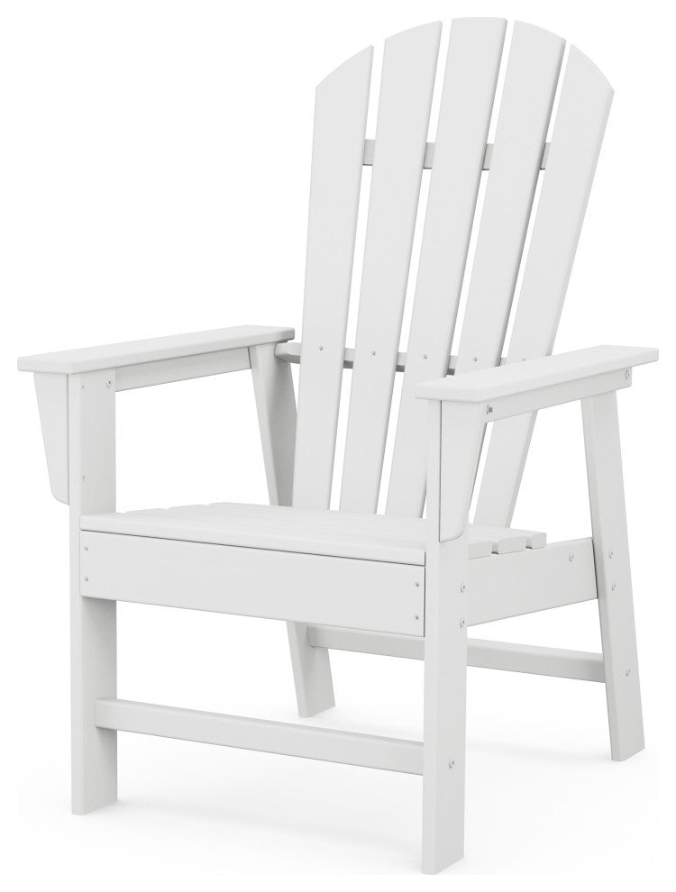 Polywood South Beach Casual Chair, White