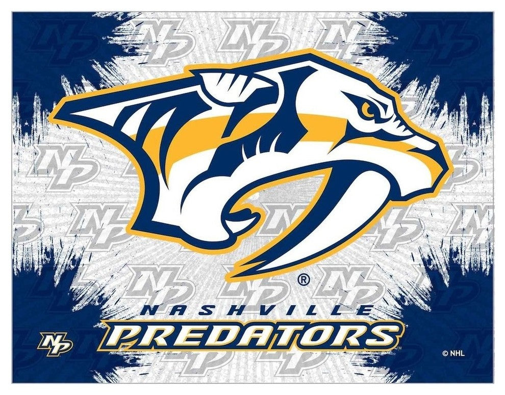 Nashville Predators Logo Canvas