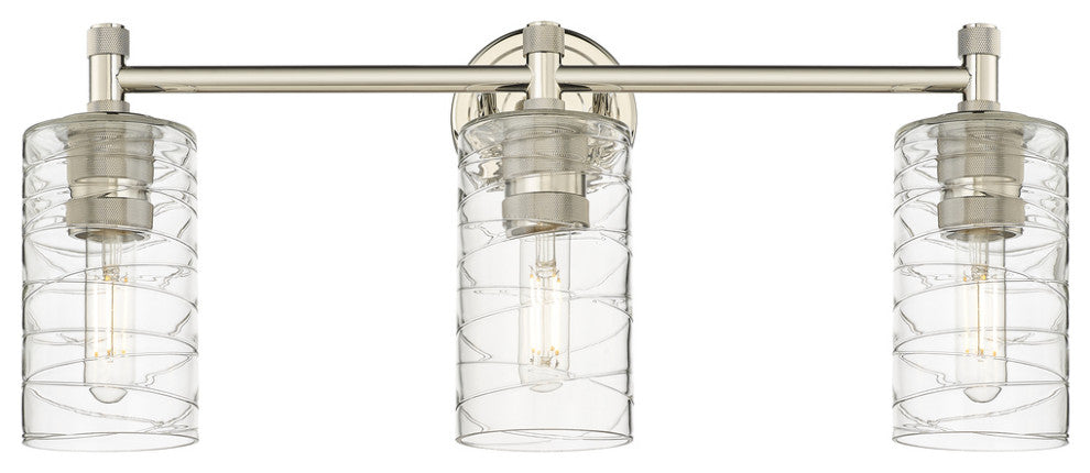 Crown Point 3 23.875" Bath Vanity-Light Polished Nickel