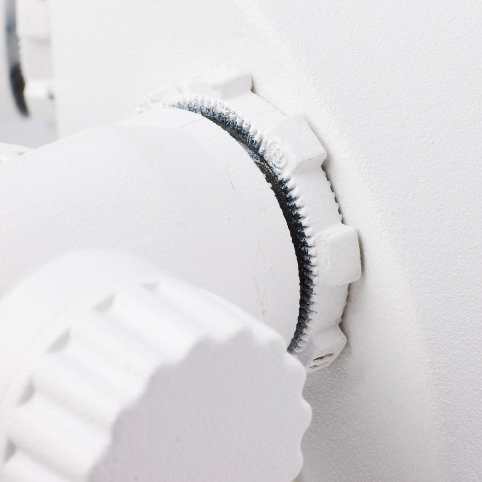 LED Security Light - Dual Head - White Finish - 3000K