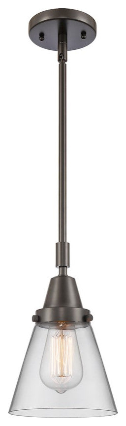 INNOVATIONS LIGHTING 447-1S-OB-G62-LED Small Cone Mini Pendant