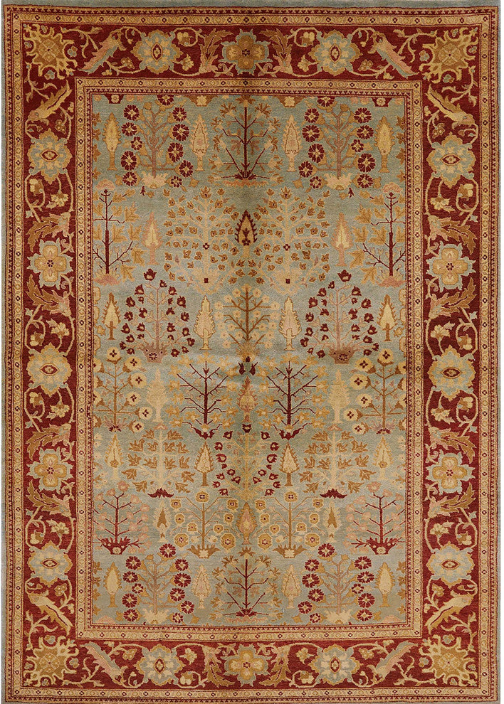 Ahgly Company Indoor Rectangle Mid-Century Modern Area Rugs, 7' x 10'