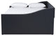 Modern Dark Grey Fabric Upholstered Queen Size Daybed