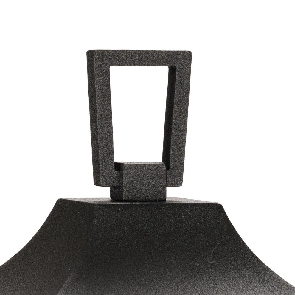 Padgett Collection 18-1/2" 1-Light Textured Black Outdoor Post Light