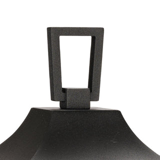 Padgett Collection 18-1/2" 1-Light Textured Black Outdoor Post Light