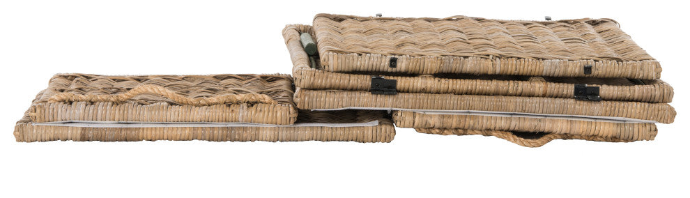 happimess Caden 30" Wicker Storage Trunk, Natural