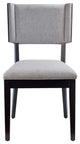 Esquire Dining Chairs, Set of 2, Light Gray
