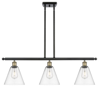 Innovations 516-3I-BAB-GBC-82-LED 3 Light Island Light, Black Antique Brass