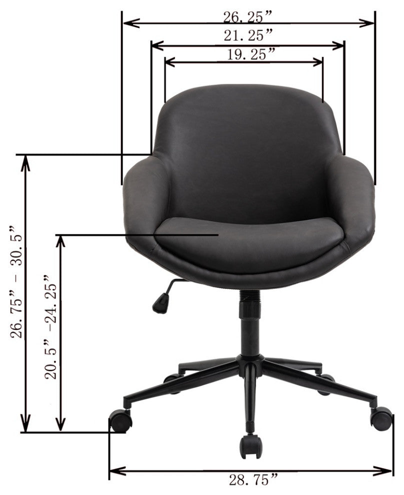 OS Home and Office Model AW803 Home Office Chair