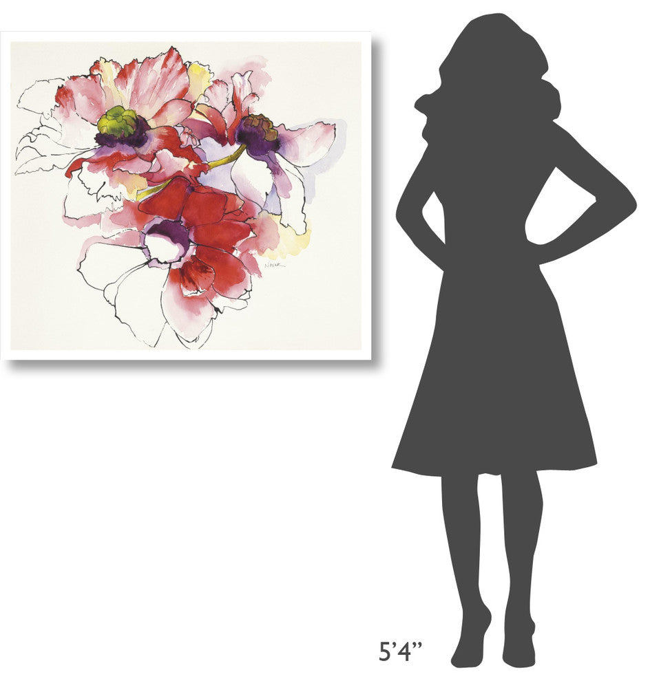"Mistral Trio II" Digital Paper Print by Shirley Novak, 38"x34"