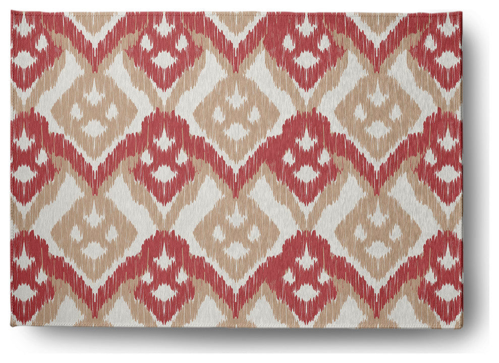 Hipster Spring Chenille Rug, Ligonberry Red, 5'x7'