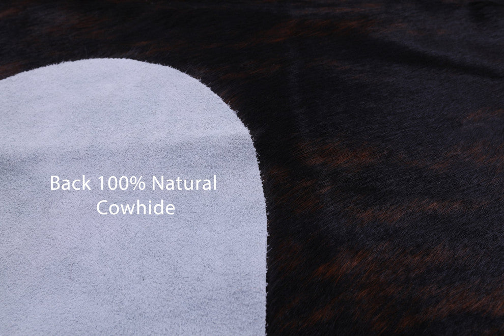 Natural Cowhide Rug 6' 7" X 6' 3" C2277