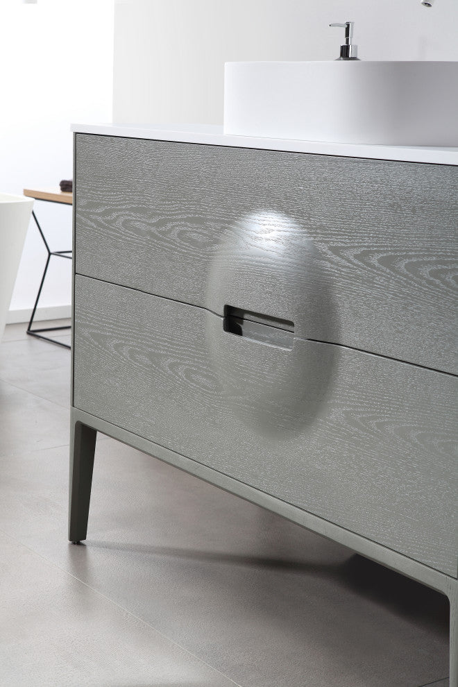 Colmar Freestanding Vanity, Olive Green, 48"