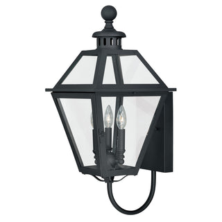 Nottingham 12" Outdoor Wall Light Textured Black