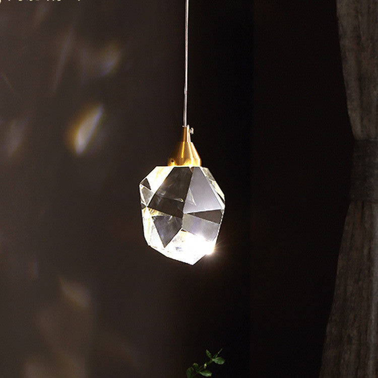 Geometric Irregular Cut Crystal Chandelier Lighting, 15 Lights