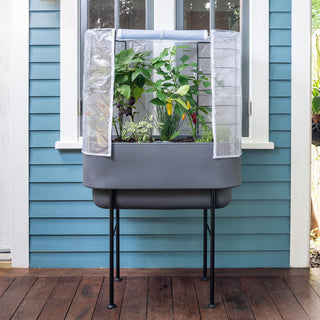 Nest Raised Planter, Olive, 30"