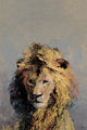"Retrato de Leon" Painting Print on Wrapped Canvas, 16"x24"