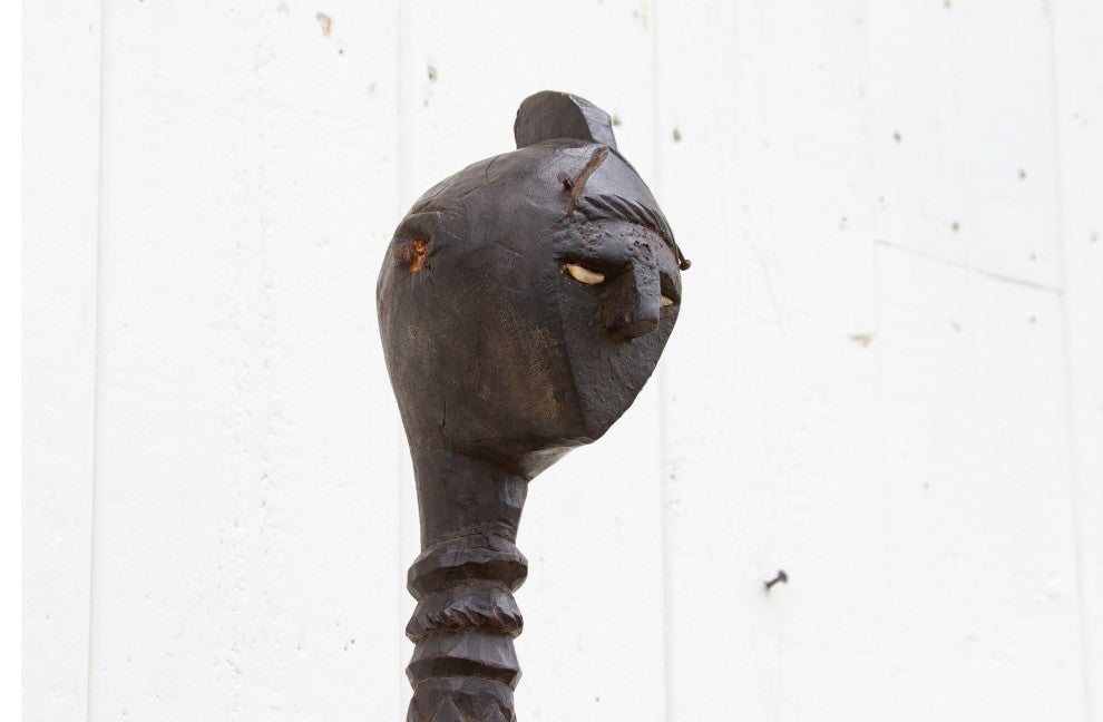 Rare Antique African Fertility Statue