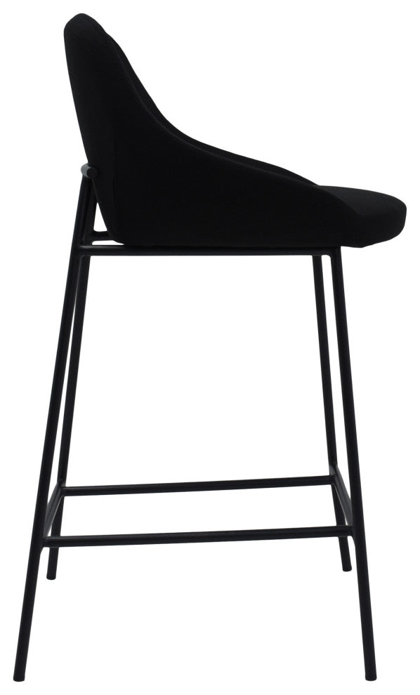 Counter Stool Black Contemporary