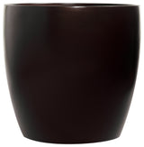 Napa Round Cylinder Planter, Brown, 18"x17.75"