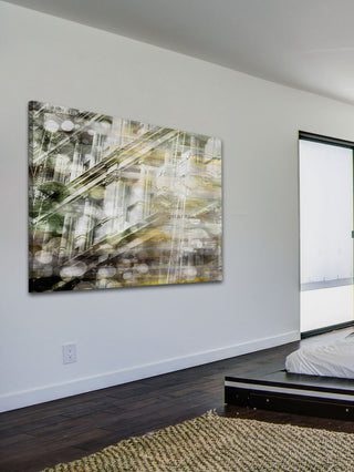 "Building Columns" Print on Canvas, 45"x30"