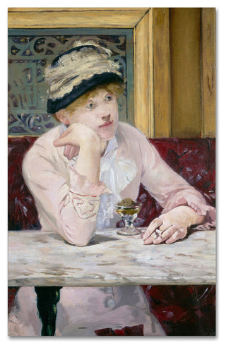 'Plum Brandy, 1877' Canvas Art by Edouard Manet