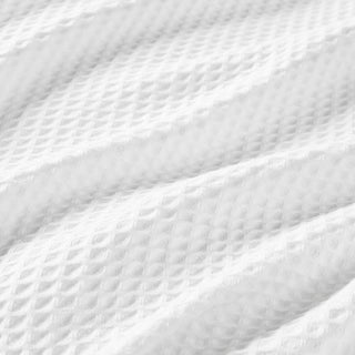 Beautyrest Cotton Waffle Weave Bedding Blanket, White