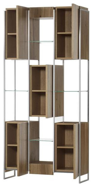 Lara Bookcase Light Oak Large