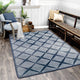 Diamond Weave, Royal Blue, 4'x5'