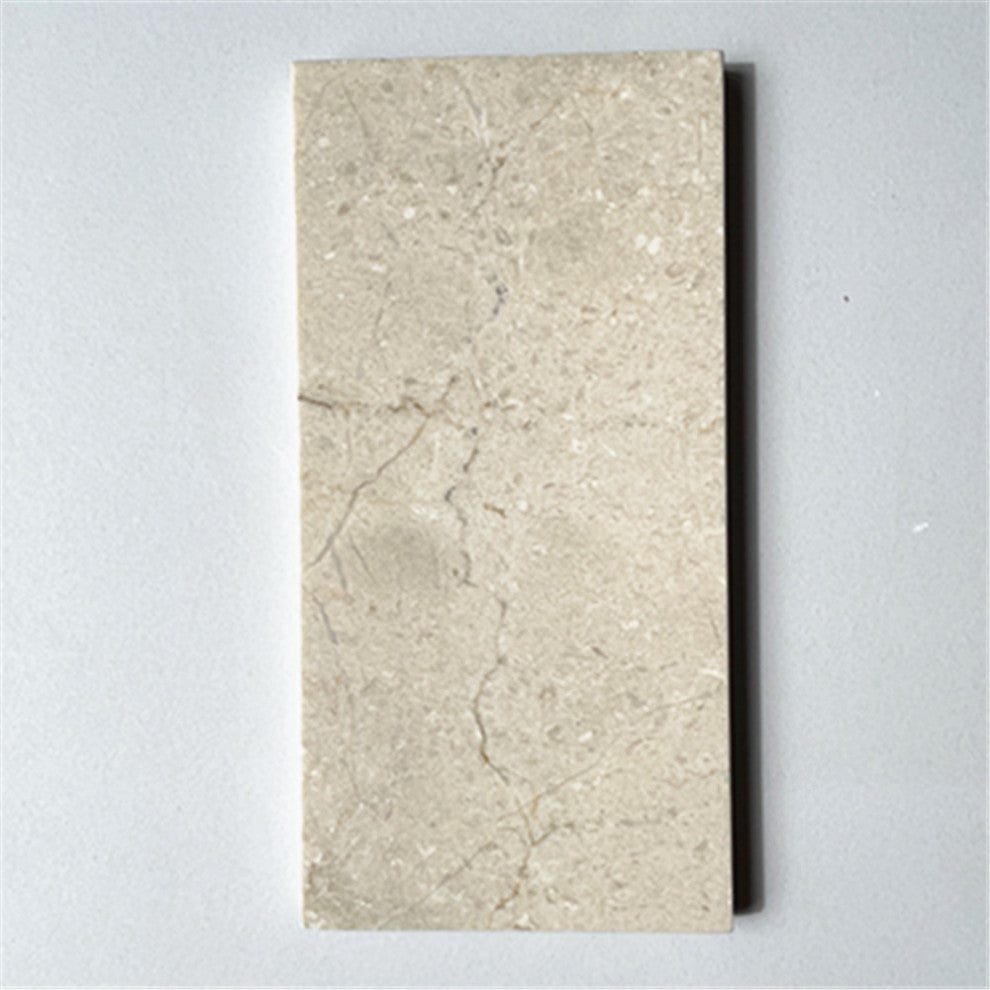 Crema Marfil Beige Marble 3x6 Subway Tile Polished, 100 sq.ft.