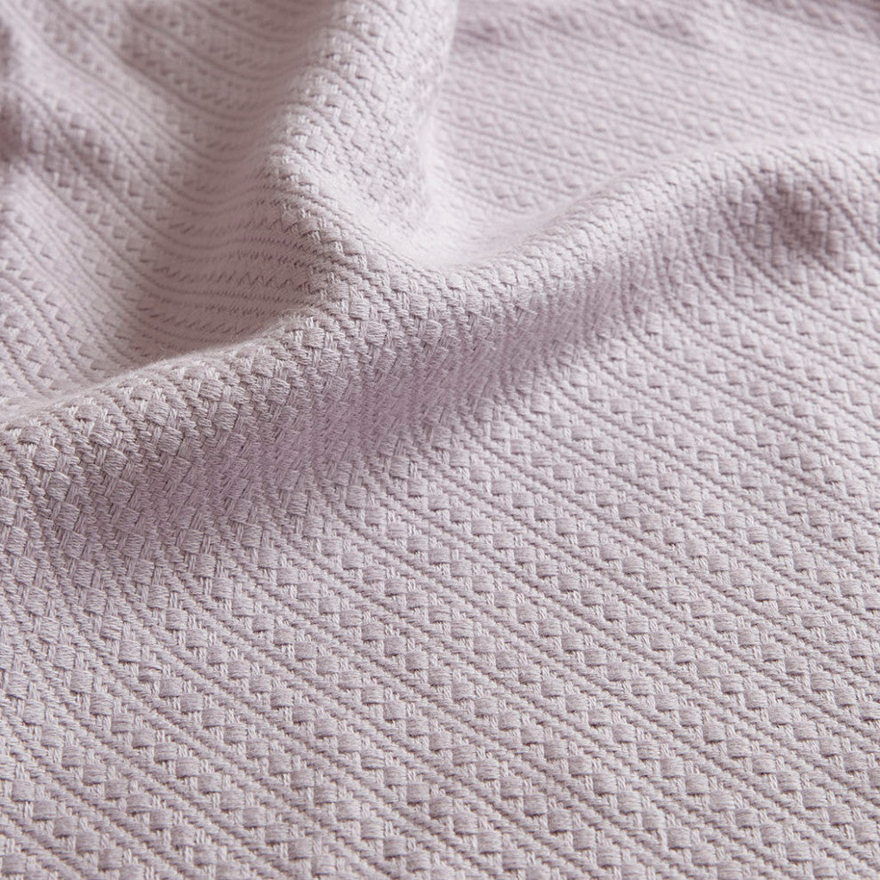 Madison Park Liquid Cotton Liquid Cotton Blanket, Lilac