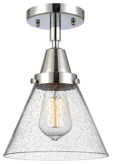 INNOVATIONS LIGHTING 447-1C-PC-G44-LED Large Cone Flush Mount