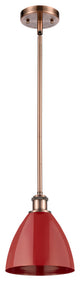 Innovations 516-1S-AC-MBD-75-RD 1-Light Pendant, Antique Copper