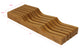Oceanstar In-Drawer Bamboo Knife Organizer