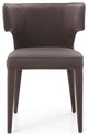 Gray Velvet Mid-century Dining Chair Andrew Martin Juno