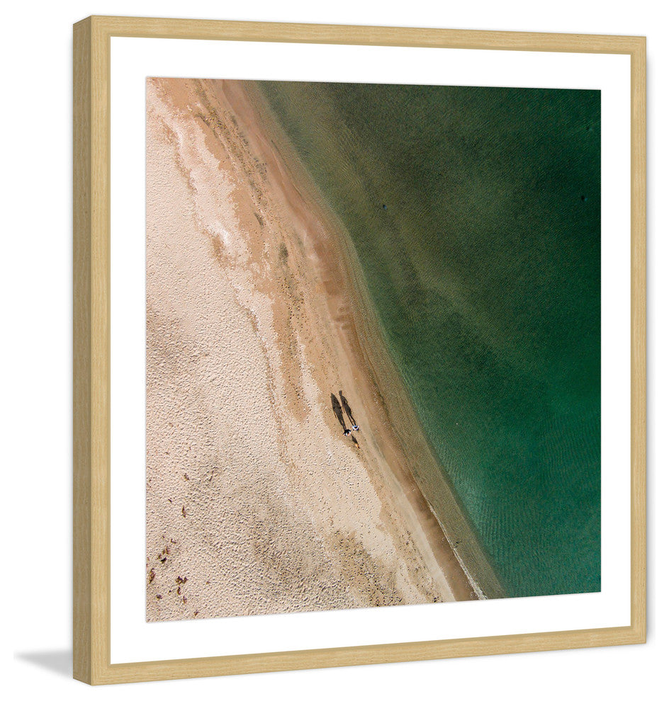 "Beached Whale" Framed Print by Karolis Janulis