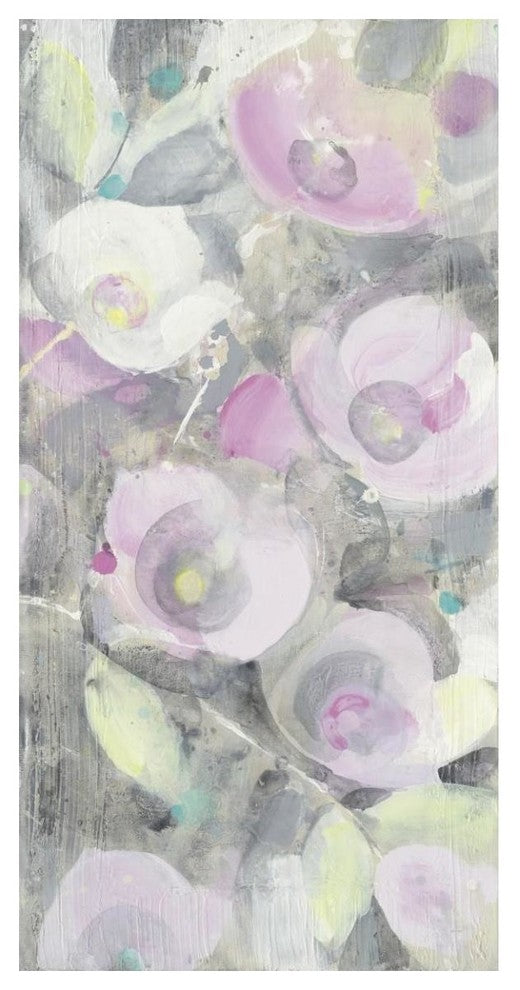 "Sugar Flowers II" Digital Paper Print by Albena Hristova, 26"x50"