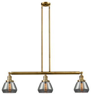 Innovations Lighting 213-Bb-S-G173-Led 3 Light Dimmable Led Island Light