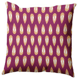 20" x 20" Ikat Tears Decorative Throw Pillow, Dusty Rose