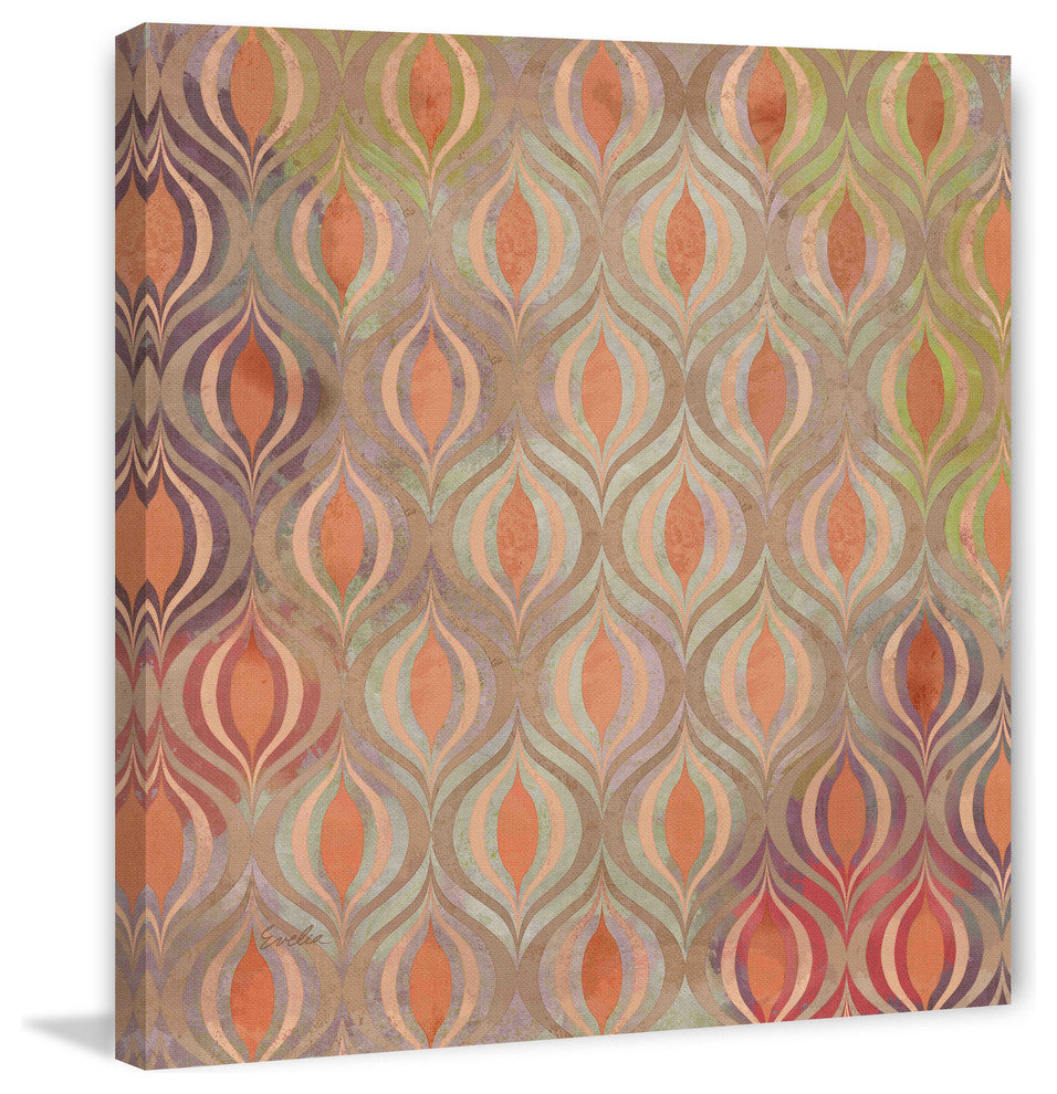"Pattern" Painting Print on Canvas by Evelia