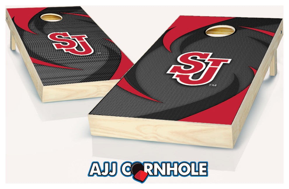 St John's Swoosh Cornhole Set