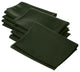 LA Linen Polyester Poplin Napkin, 10 Pack, Olive
