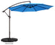 Villacera 10'' Patio Umbrella With 8 Steel Ribs Aluminum Pole Vertical Tilt Blue