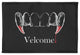 Velcome Vampire Teeth Area Rug